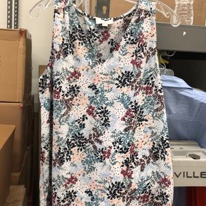 Tunic/Shell Sleeveless Top